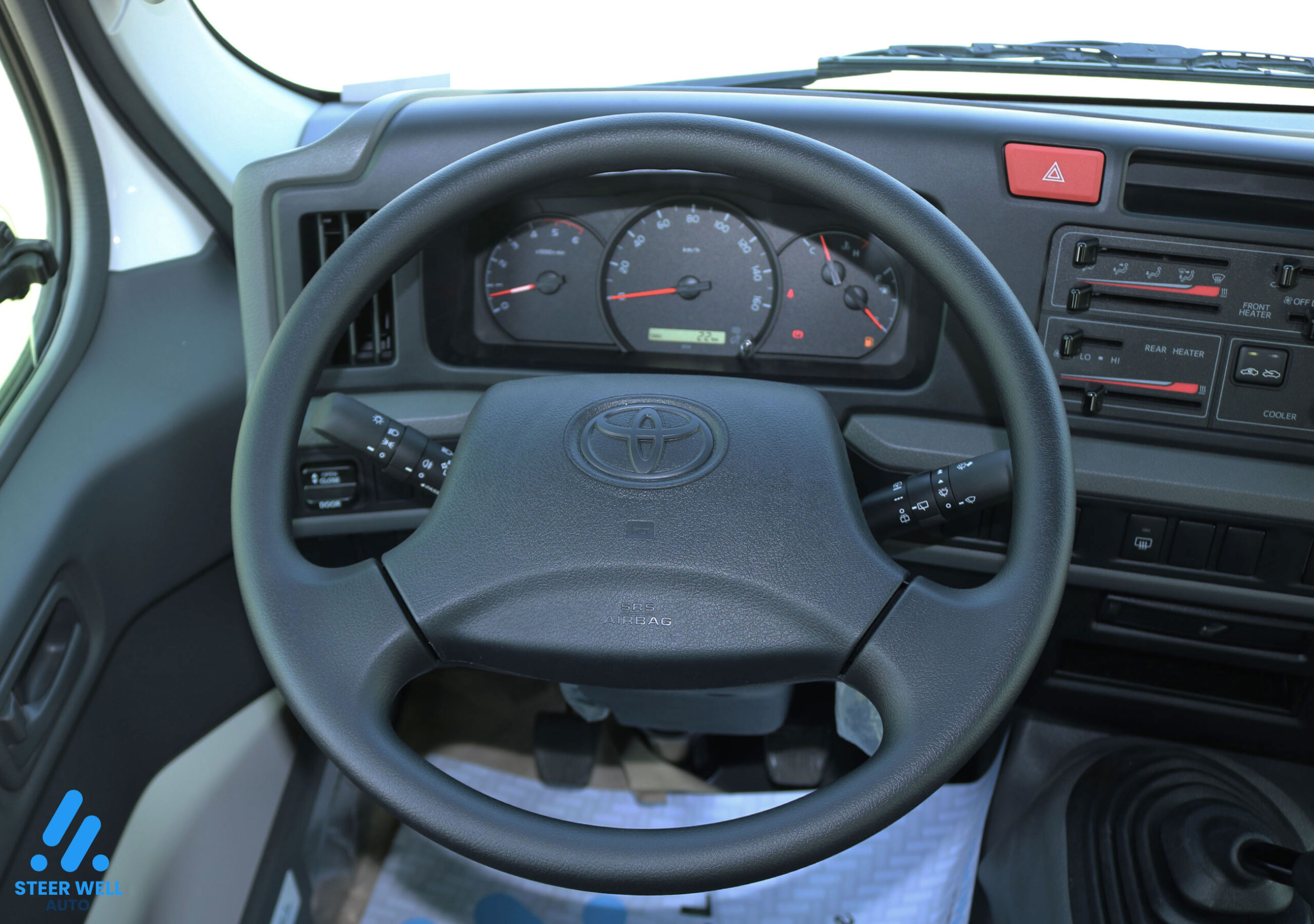 Toyota Coaster 2024 23 Seater  – White