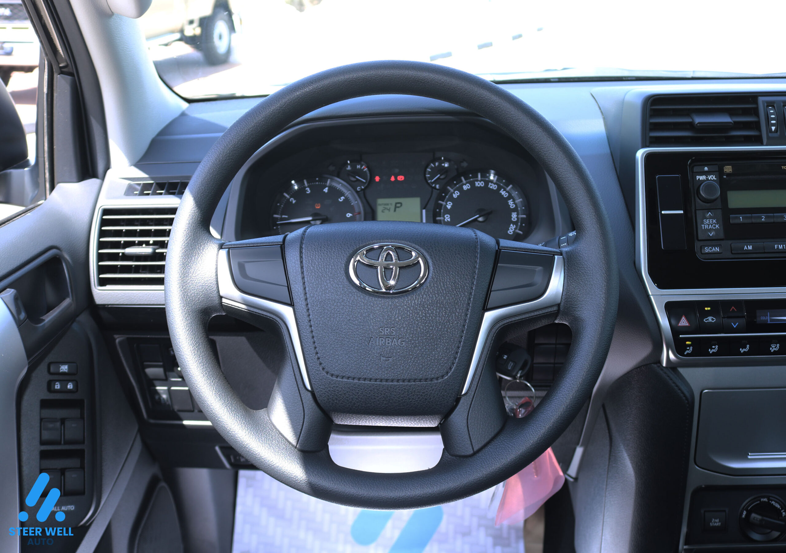 Toyota Land Cruiser Prado 2023- Black