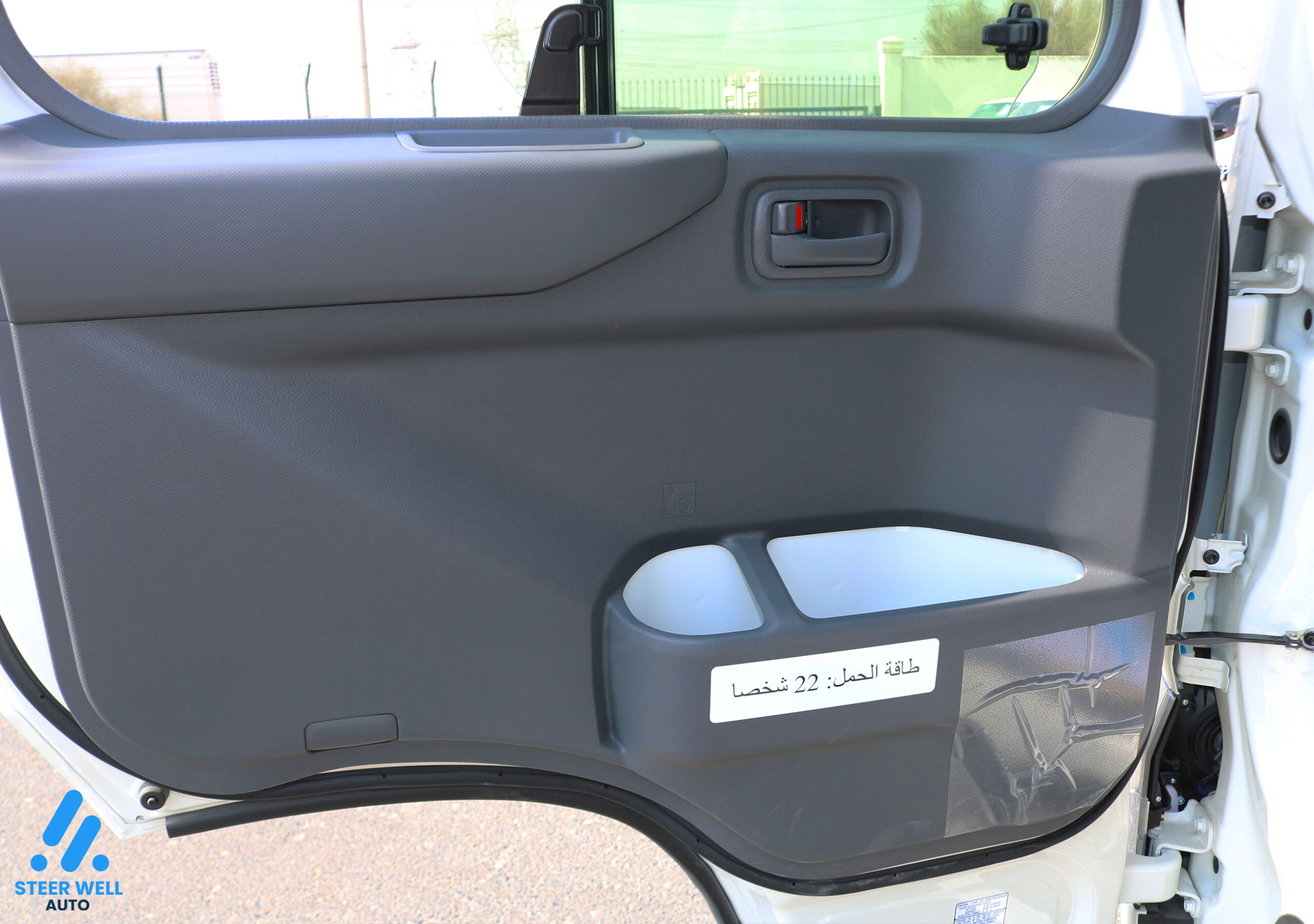 Toyota Coaster 2024 23 Seater  – White