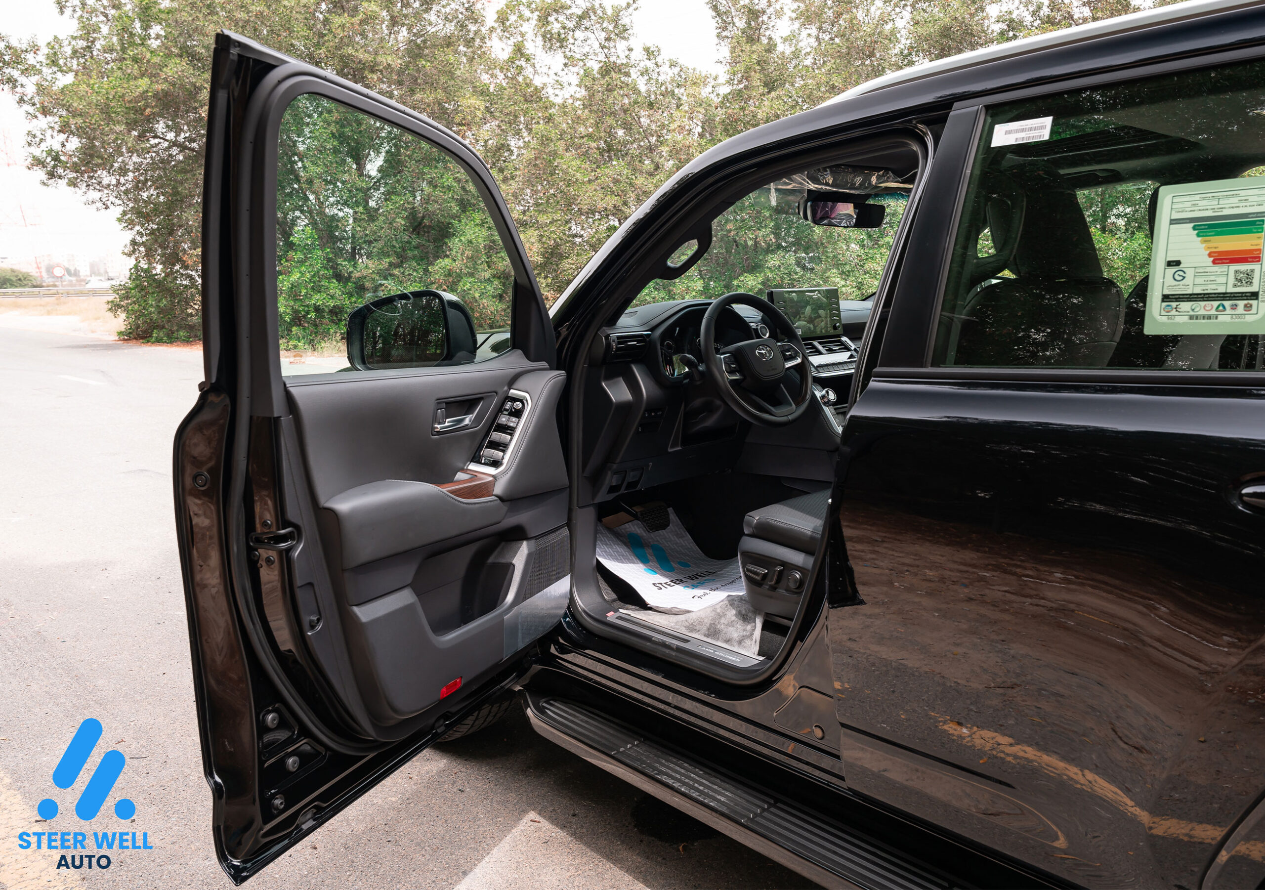 2024 Toyota Land Cruiser GXR Black