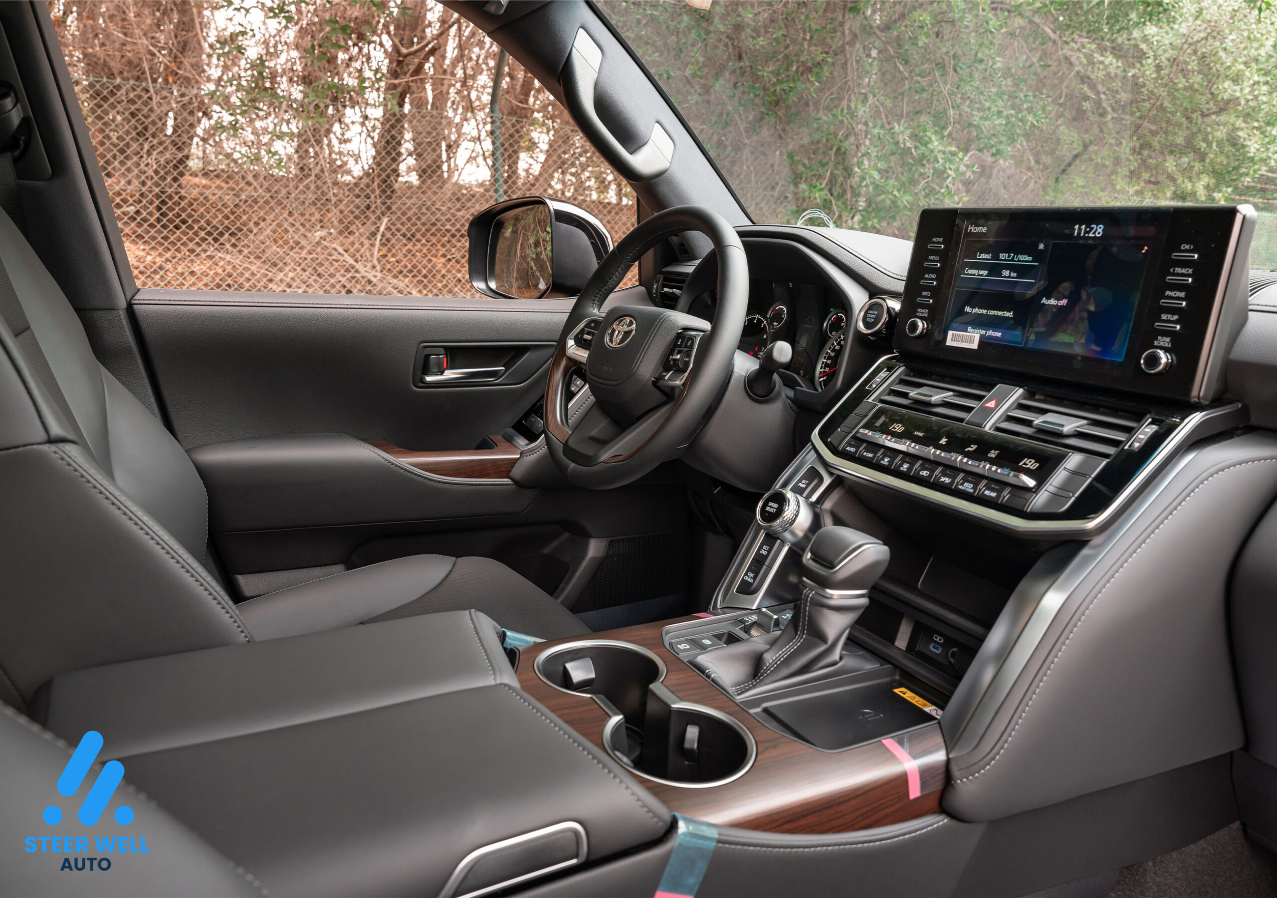 2024 Toyota Land Cruiser GXR Black