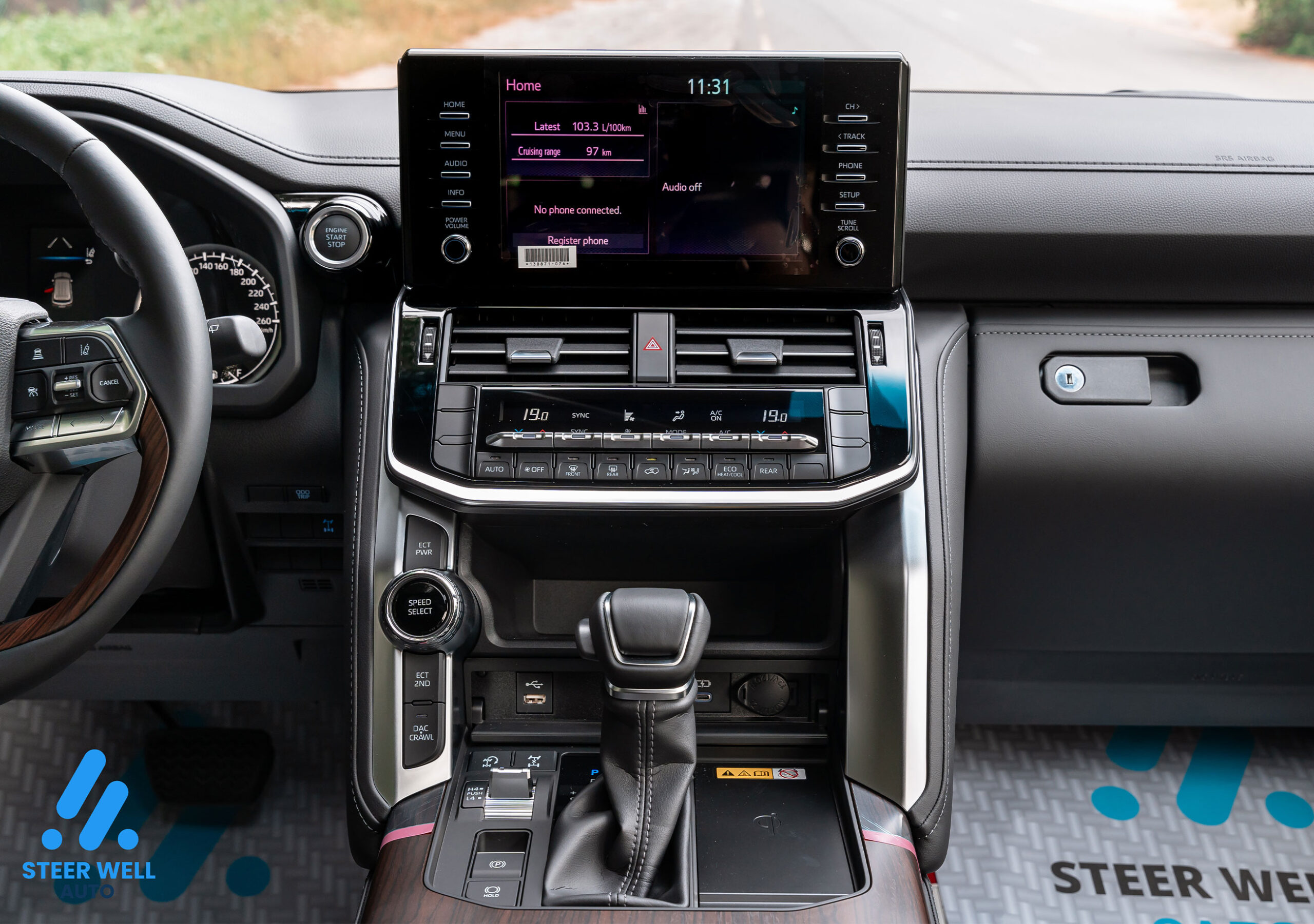 2024 Toyota Land Cruiser GXR Black