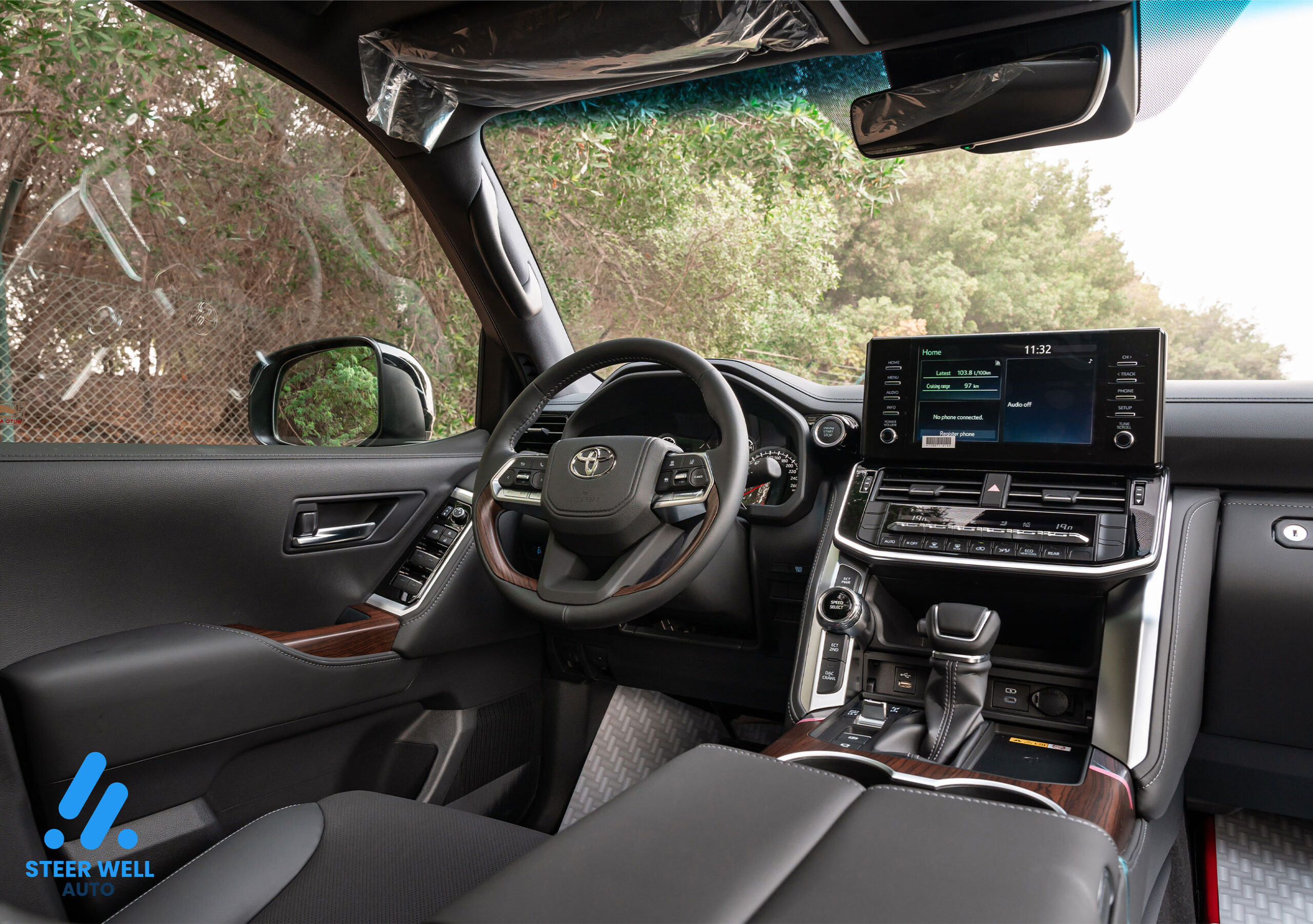 2024 Toyota Land Cruiser GXR Black