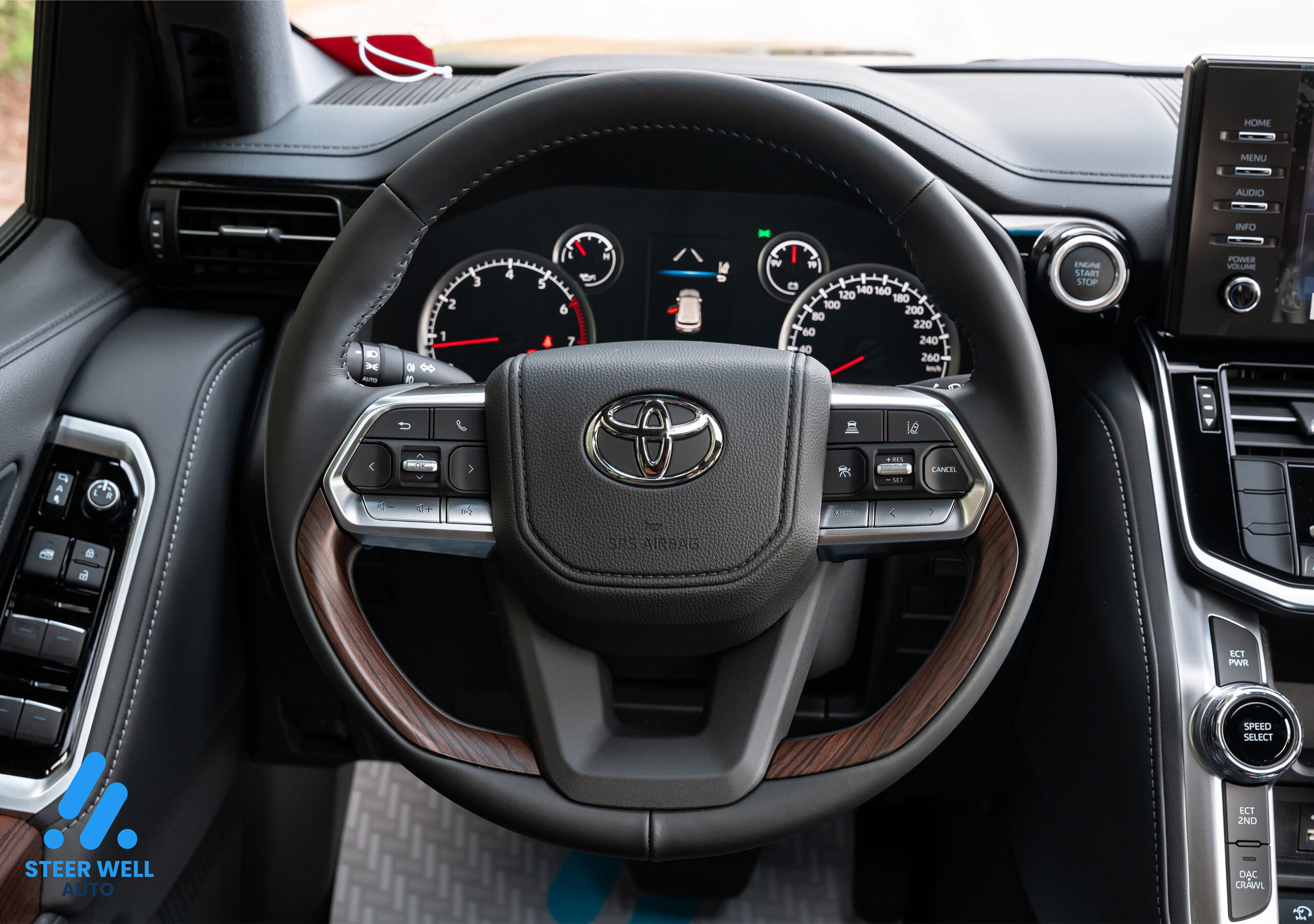 2024 Toyota Land Cruiser GXR Black