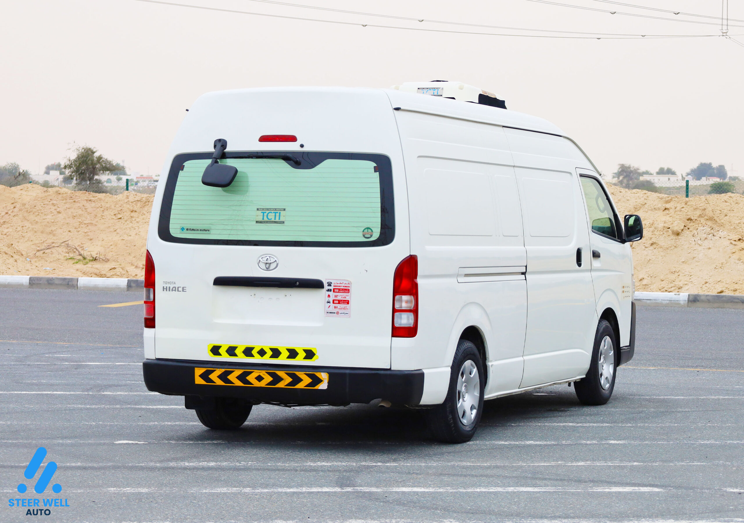 2020 Toyota Hiace GL Chiller Van  White
