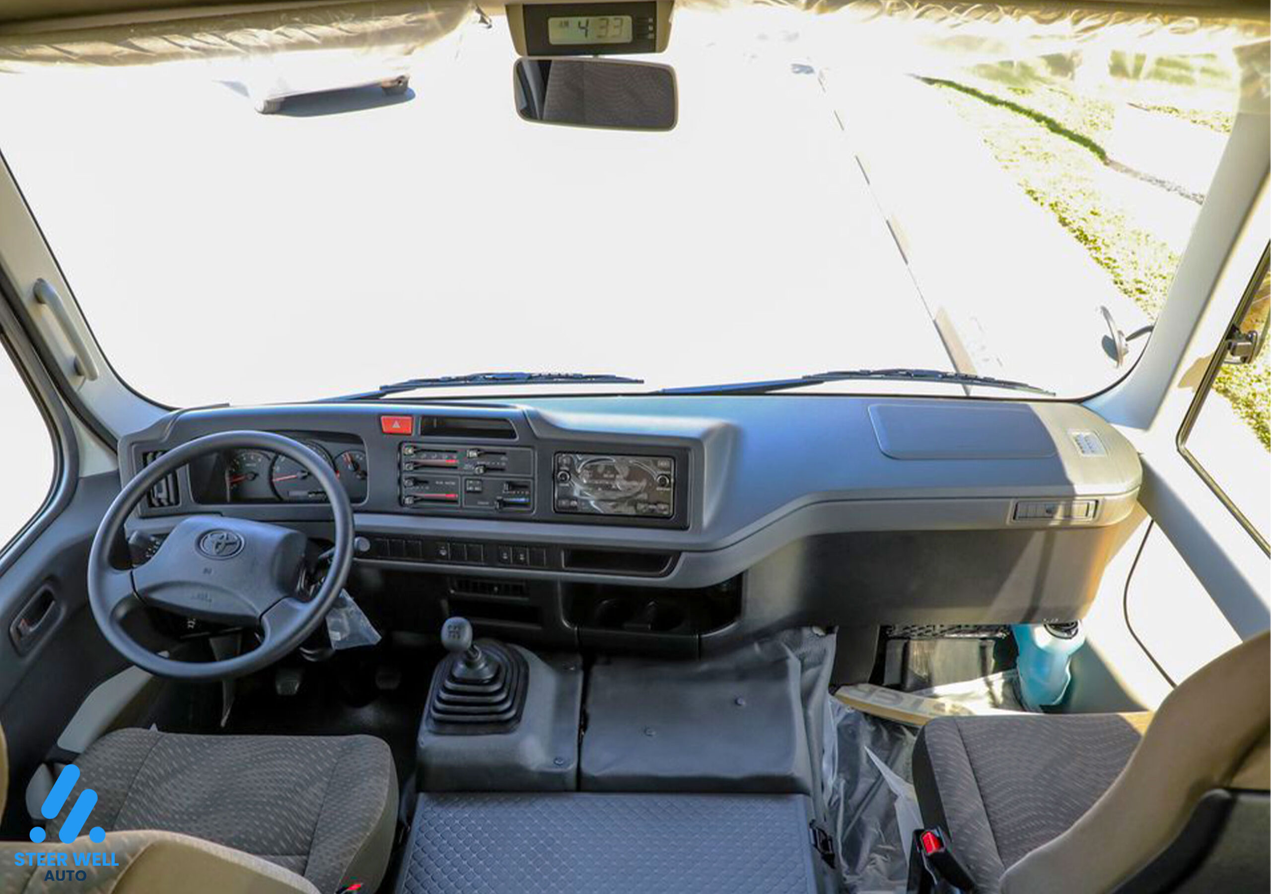 All New 2024 Toyota Coaster 23 Seater For Sale In UAE