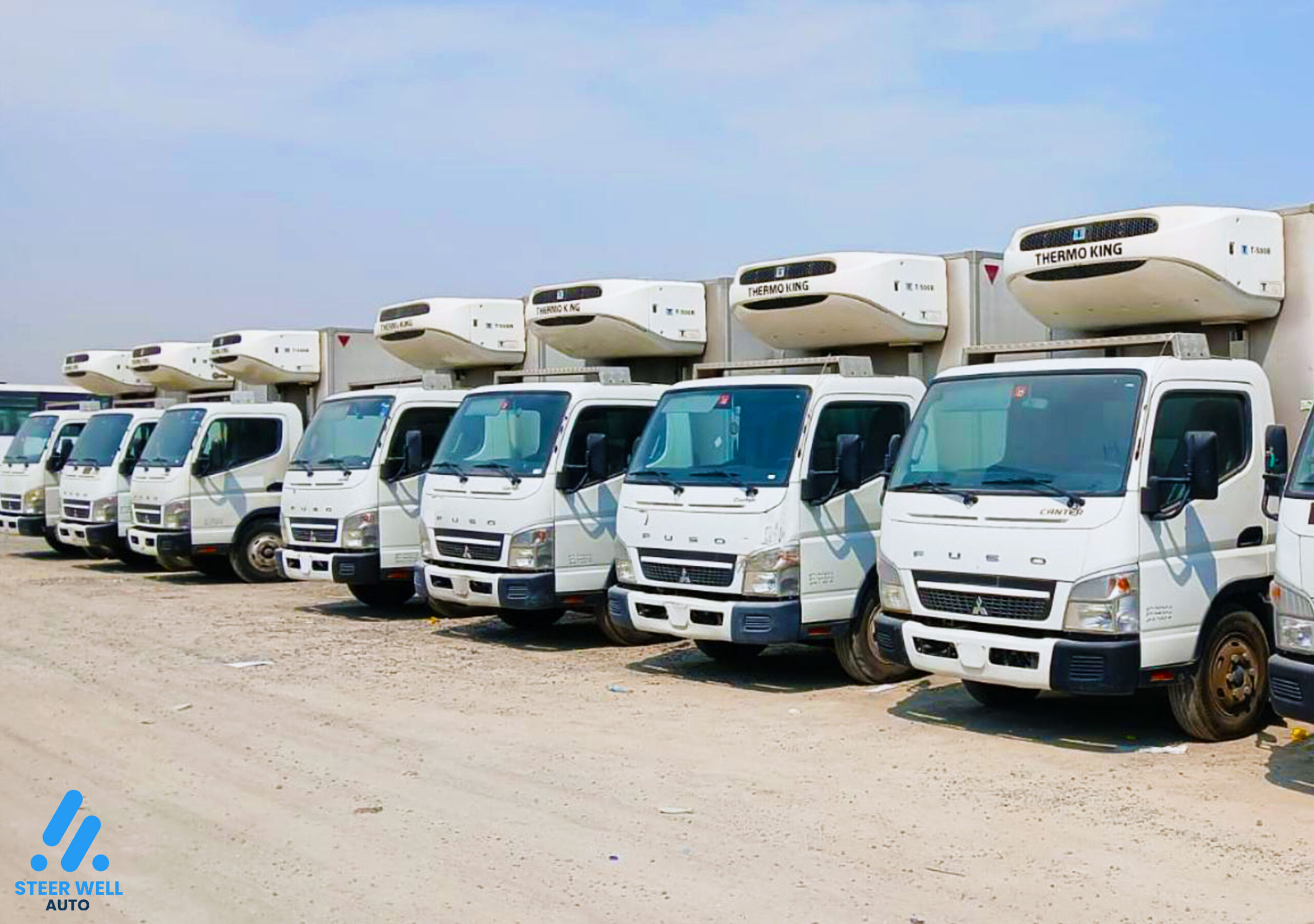 2017 Mitsubishi Canter Freezer Box – White