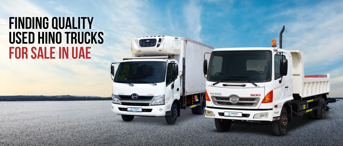 Discover Quality Used Hino Trucks for Sale in UAE