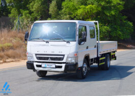 2017 Mitsubishi Canter Dual Cabin Cargo Truck
