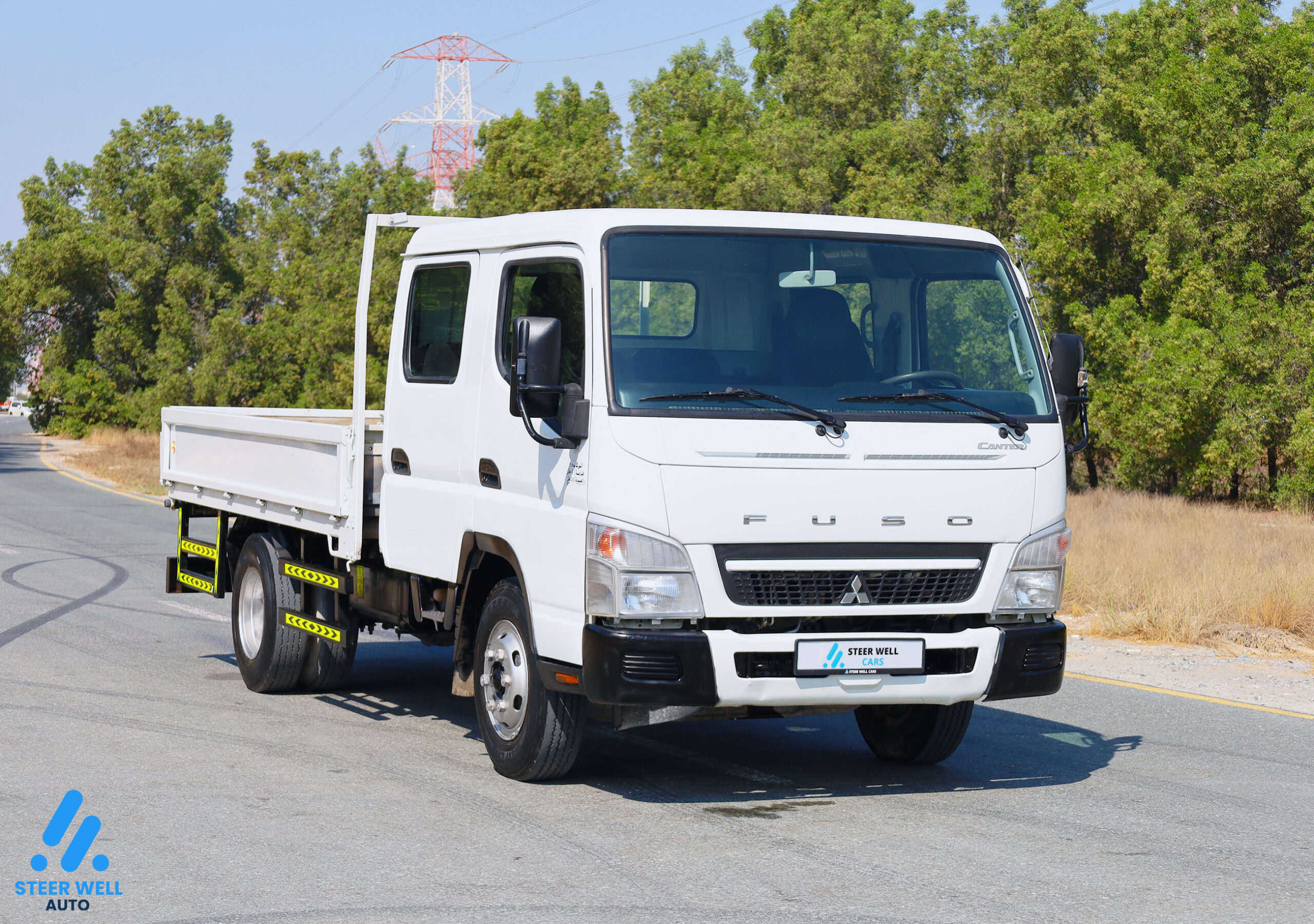 2017 Mitsubishi Canter Dual Cabin Cargo Truck