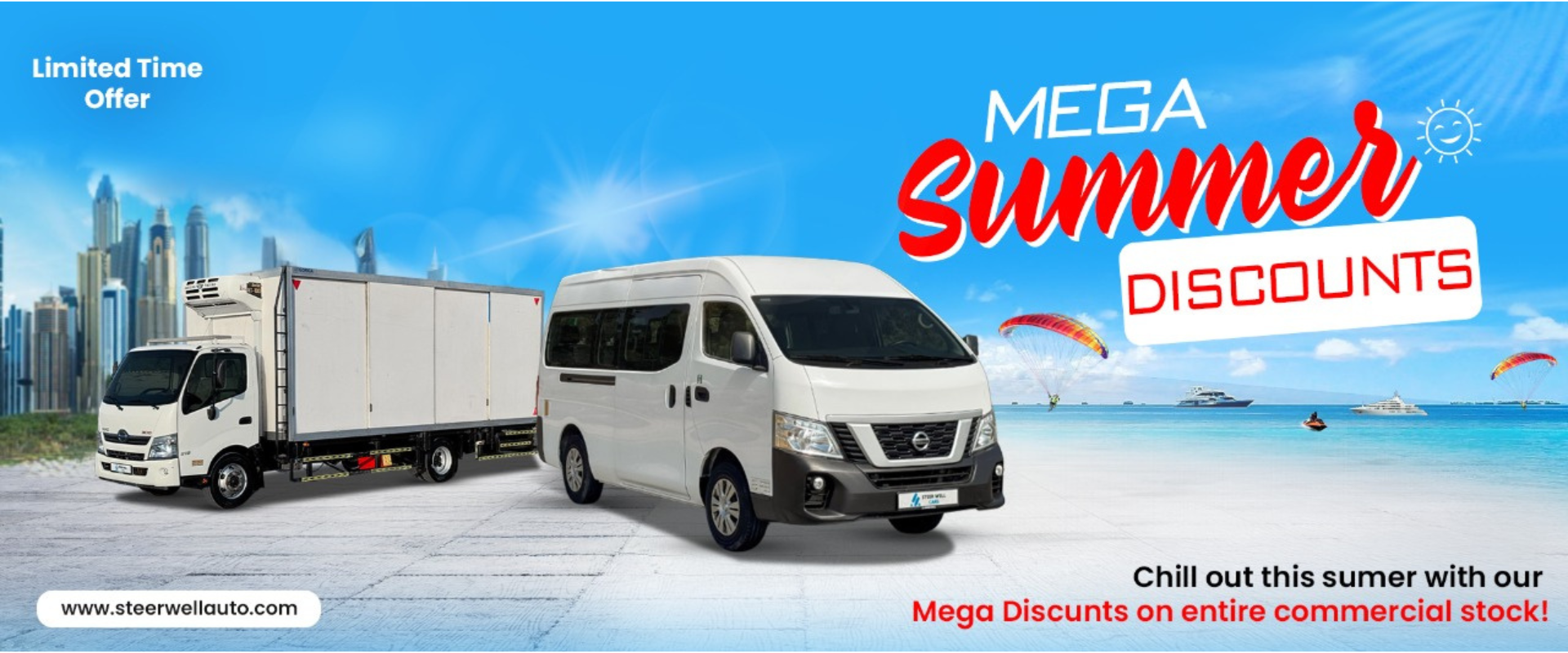 Get best export Deals only at steer well auto