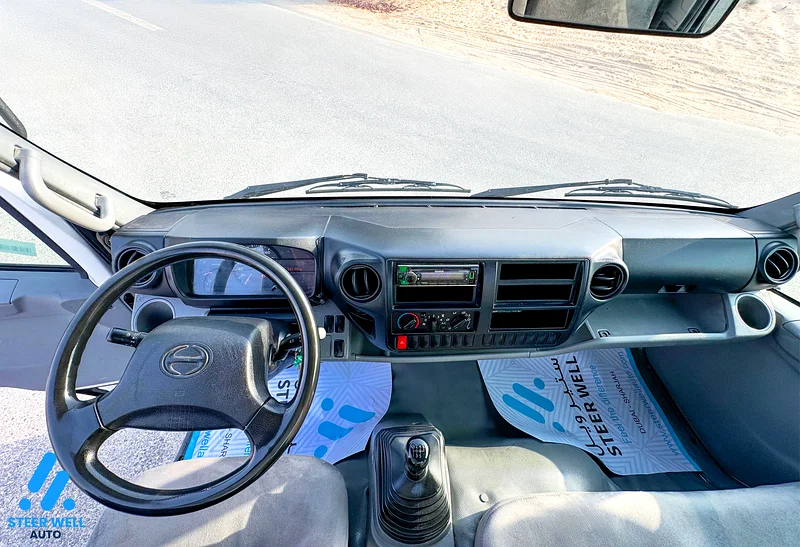 2019 Hino 300 916 Truck, 4.0L RWD Bare Chassis—Diesel