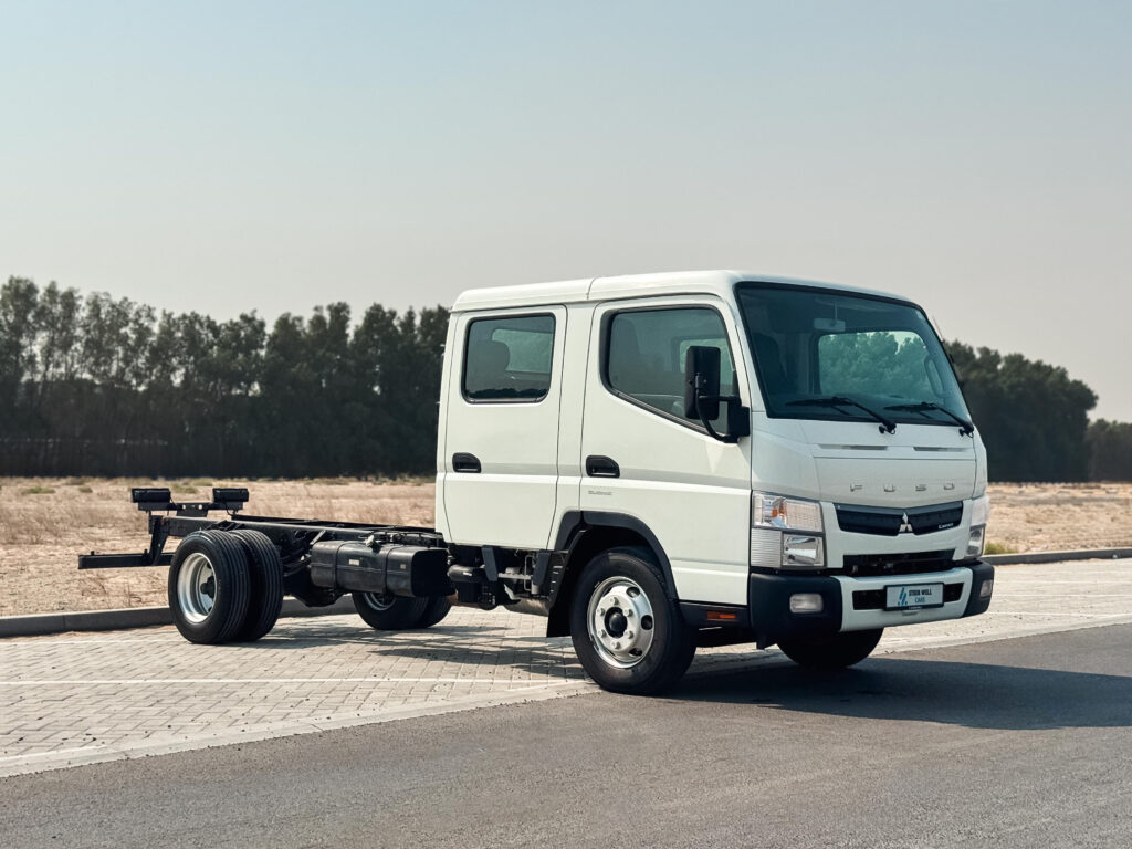 Double Cabin Chassis Truck for Sale in the UAE