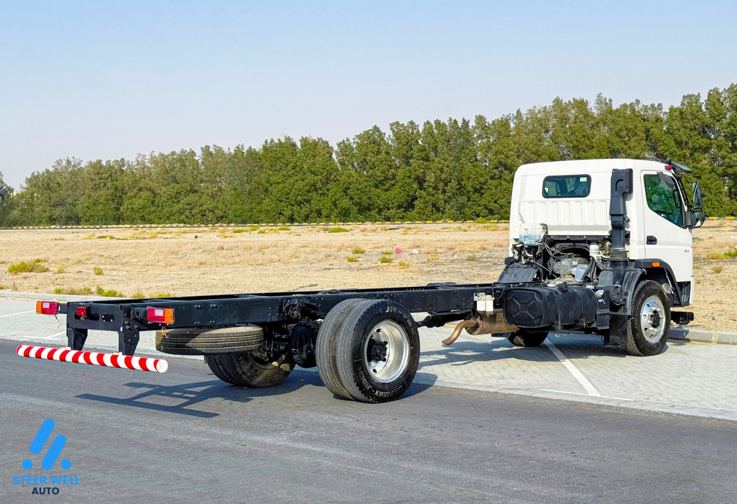 2022 Mitsubishi Fuso F1 8 Ton  Bare Chases Truck  3.9L 4D37 Engine