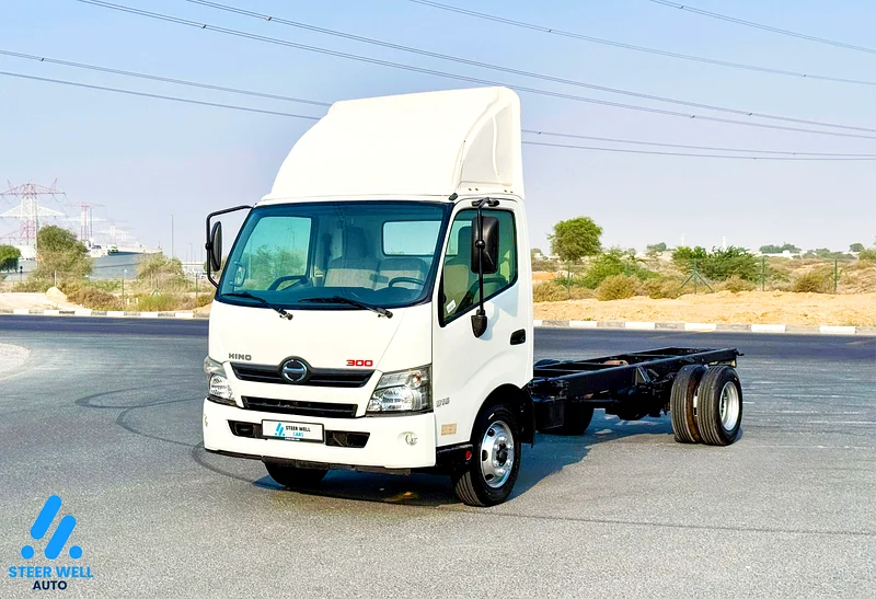 2019 Hino 300 916 bare chassis Long chassis