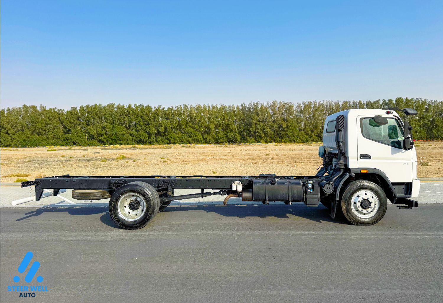 2022 Mitsubishi Fuso F1 8 Ton  Bare Chases Truck  3.9L 4D37 Engine