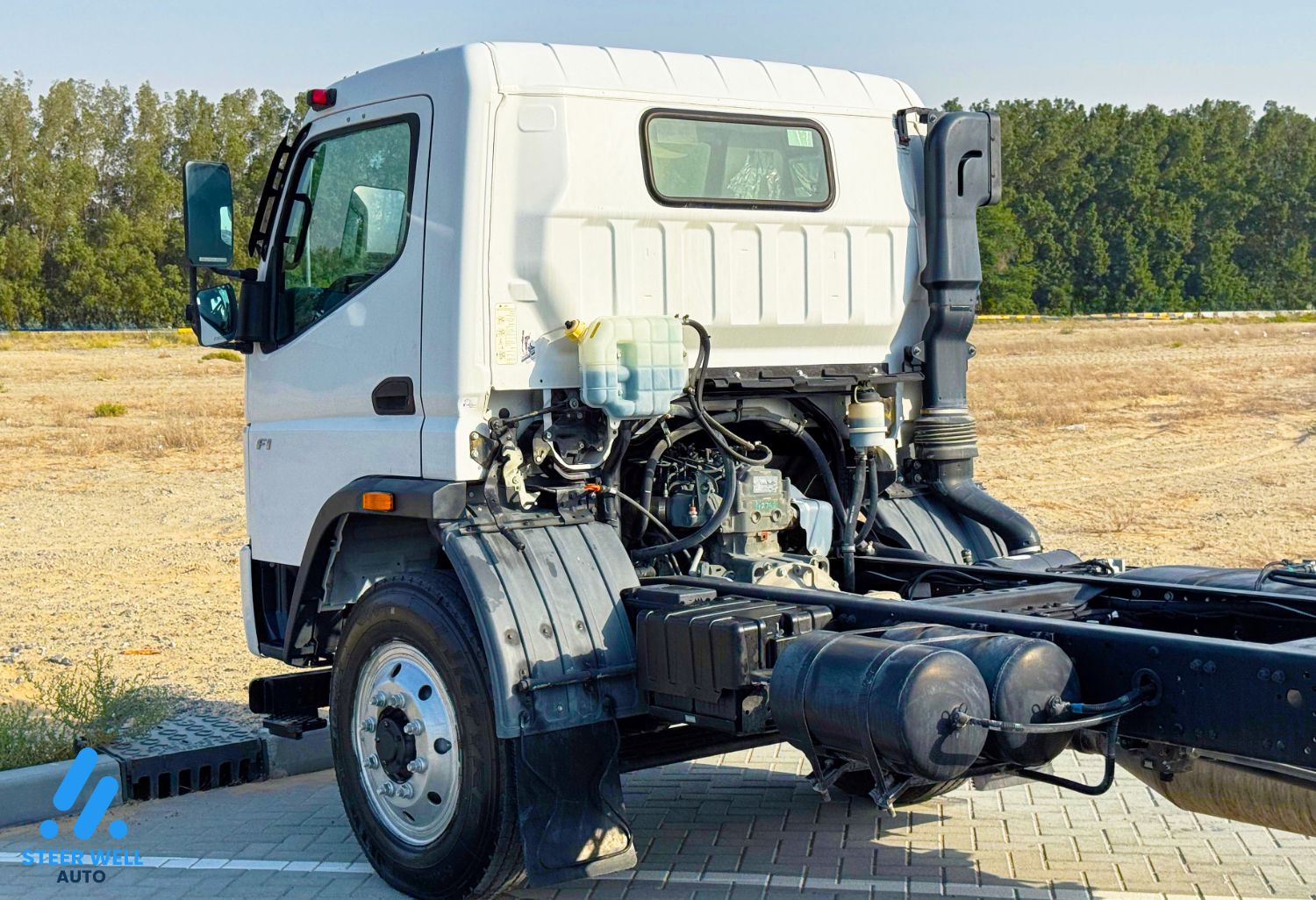 2022 Mitsubishi Fuso F1 8 Ton  Bare Chases Truck  3.9L 4D37 Engine
